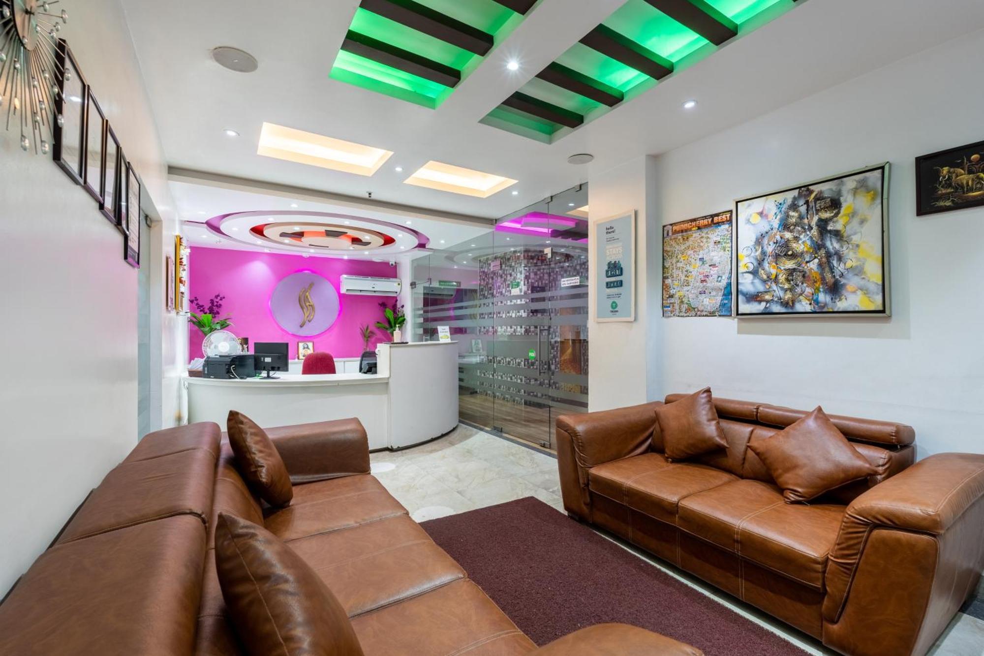 Treebo South Avenue, 700 Mts From Promenade Beach Пондичери Екстериор снимка